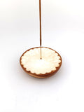 Shell On Teak Incense Holder